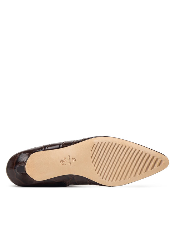 LAUREN RALPH LAUREN Cizme LAUREN RALPH LAUREN Frncsa Tl 802P18306001 Maro închis
