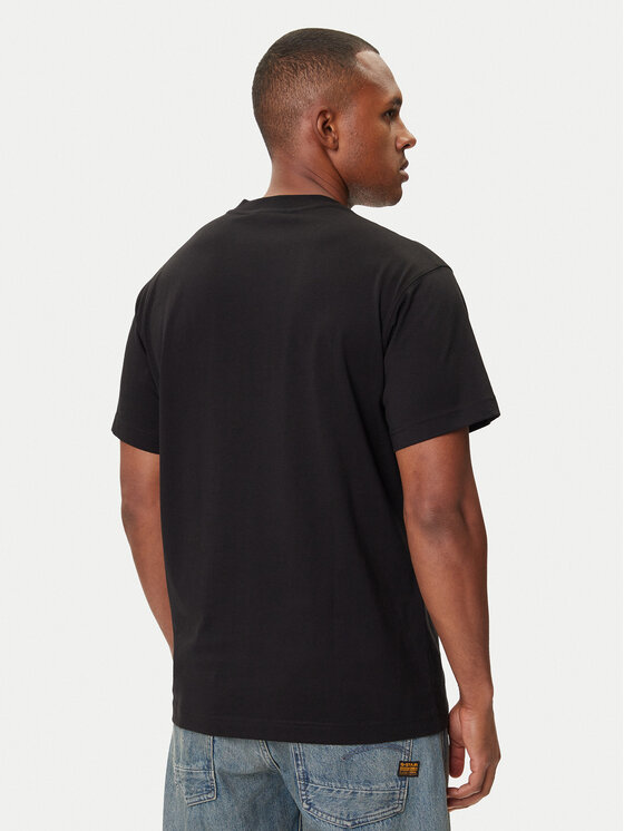 Versace Jeans Couture Versace Jeans Couture Camiseta 79GAHP02 CJ01P Negro Regular Fit