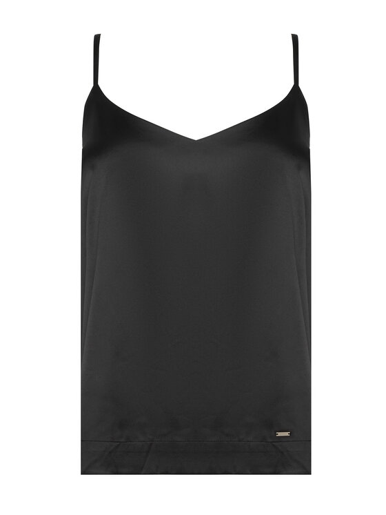 Simple Simple Top 62TSLED102 Negro Regular Fit