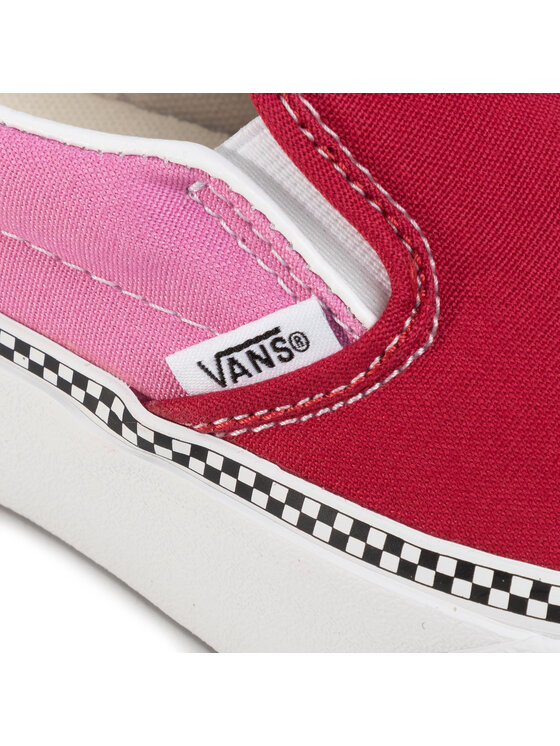 Vans Πάνινα παπούτσια Vans Classic Slip-On P VN0A3TL1WVX1 Κόκκινο
