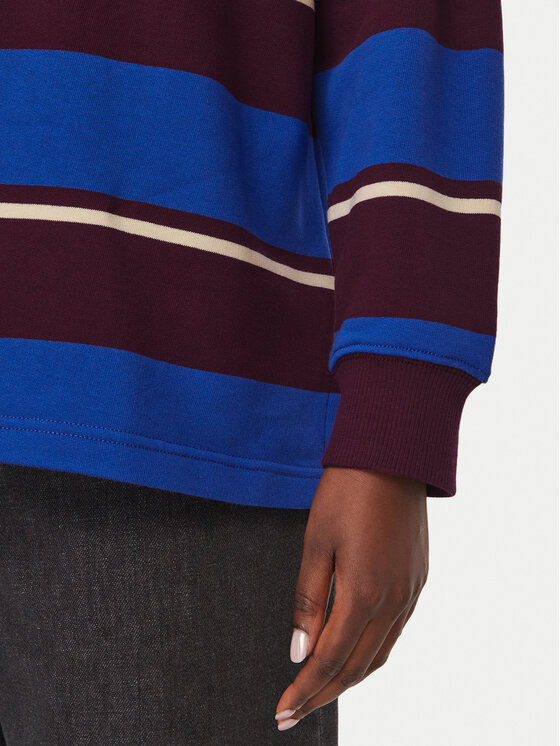 Tommy Jeans Tommy Jeans Polo Script Rugby DW0DW23303 Azul Relaxed Fit