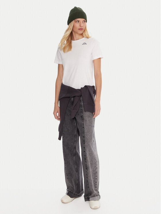 Kappa Kappa Комплект футболок Logo Sylvie 38277LW Чорний Regular Fit