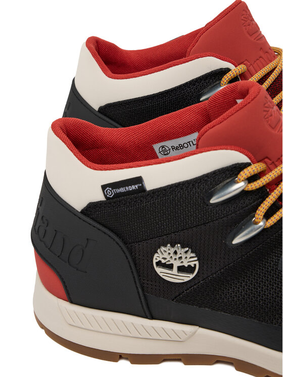 Timberland Šnurovacia obuv Timberland Sprint Trekker Mid Fab Wp TB1A61QG0151 Čierna