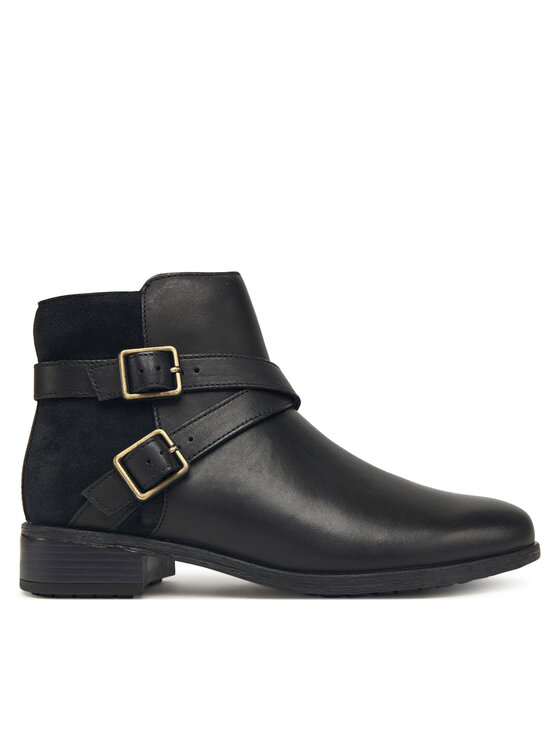 Clarks Ботильйони Clarks Havisham Bay 26182941 Чорний