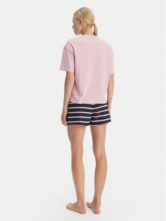 Tommy Hilfiger Tommy Hilfiger Pijama UW0UW05760 De color Regular Fit