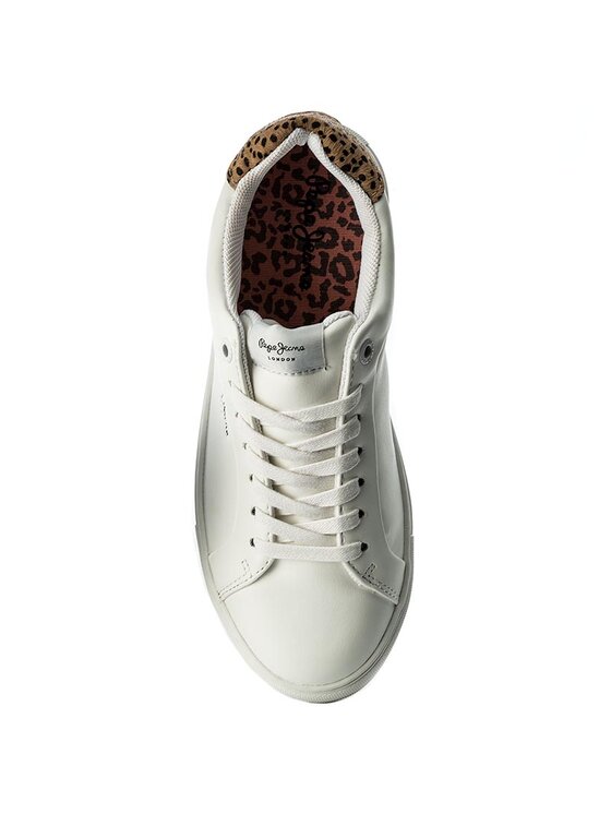 Pepe Jeans Снікерcи Pepe Jeans Adams Junior PGS30303 Білий