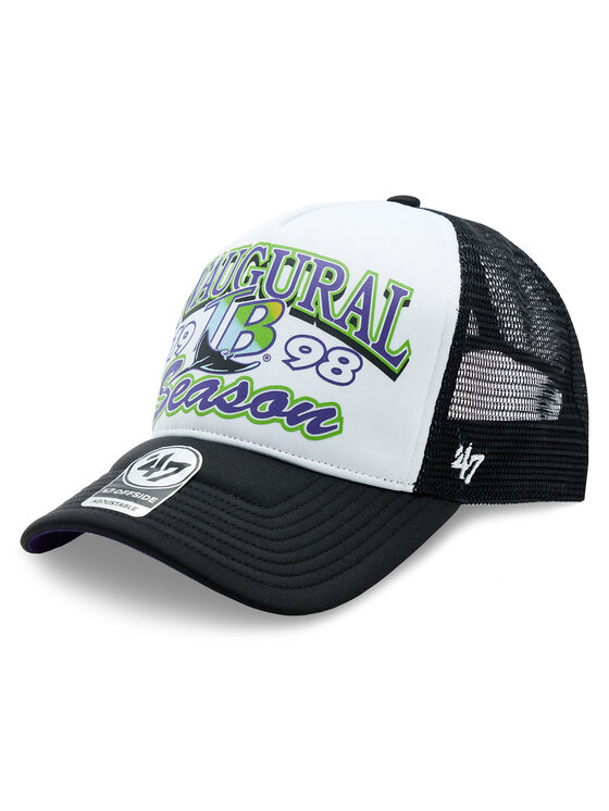 47 Brand Șapcă 47 Brand MLB Tampa Bay Rays Foam Champ '47 Offside DT BCPTN-FOAMC30KPP-BK98 Negru