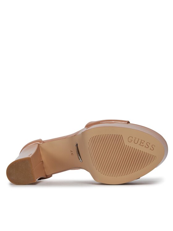 Guess Sandały Guess Seton FLPSET PAT03 Beżowy