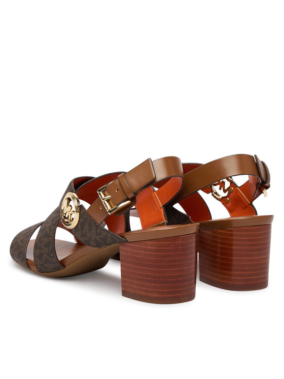 MICHAEL Michael Kors Босоніжки MICHAEL Michael Kors Vera Flex Mid 40S6VEMS1B Коричневий