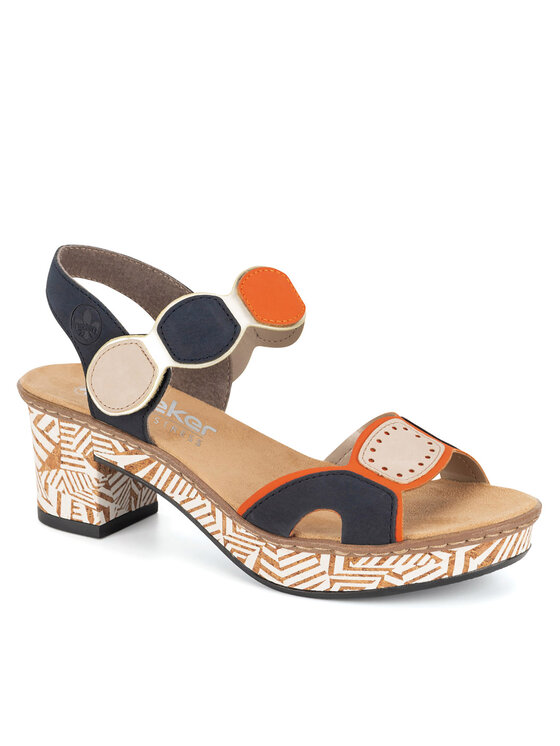 Rieker Сандали Rieker 63876-90 Цветен