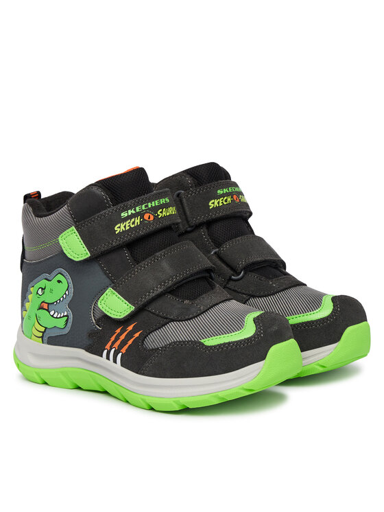 Skechers Bakancs Skechers Dynamic Trail - Dino-Scouts 406373L/CCLM Szürke