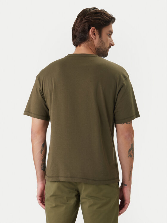 Tommy Hilfiger Tommy Hilfiger Camiseta UM0UM03643 Caqui Regular Fit