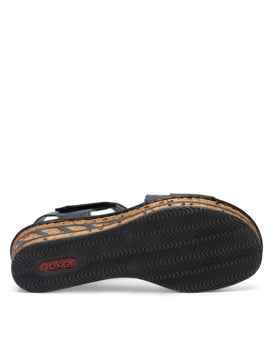 Rieker Sandale Rieker 68179-14 Tamnoplava