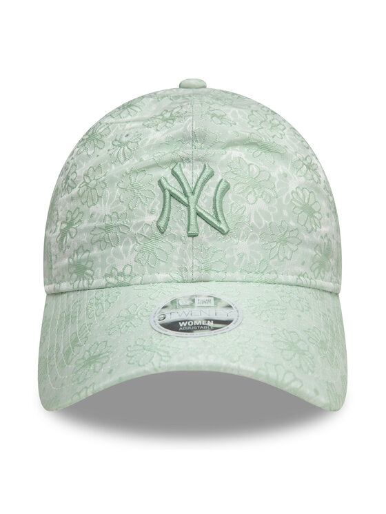 New Era Бейсболка New Era New York Yankees Floral 9Twenty 60595377 Зелений