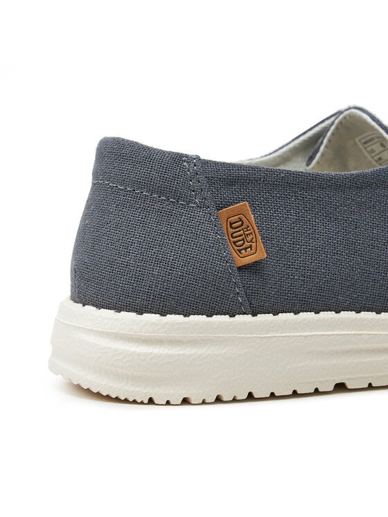 Hey Dude Polobotky Hey Dude Wendy Chambray 40058-4MQ Tmavomodrá