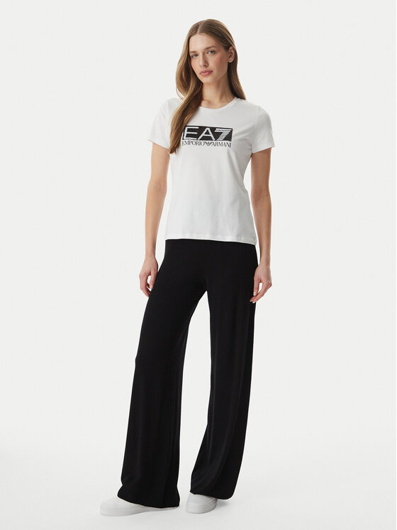EA7 Emporio Armani EA7 Emporio Armani Футболка 7W001093 AF10373 U0002 Білий Regular Fit