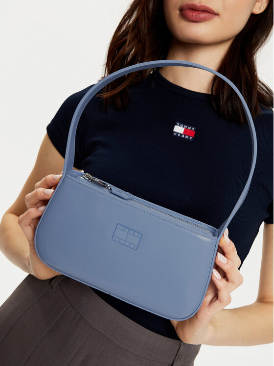 Tommy Jeans Ročna torba Tommy Jeans AW0AW16967 Modra
