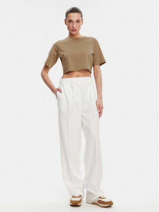 Max Mara Leisure Max Mara Leisure Majica 2516941098650 Rjava Regular Fit