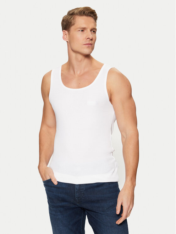 BOSS BOSS Комплект майок без рукавів 50542132 Білий Regular Fit