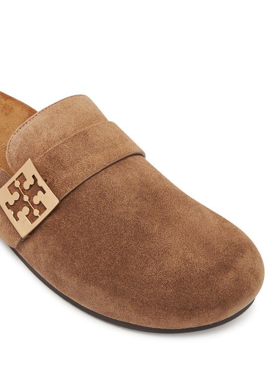 Tory Burch Klapki Tory Burch Mellow Mule 154446 Brązowy