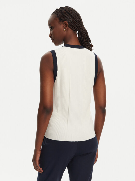Liu Jo Sport Liu Jo Sport Топ TA5092 MS022 Білий Regular Fit