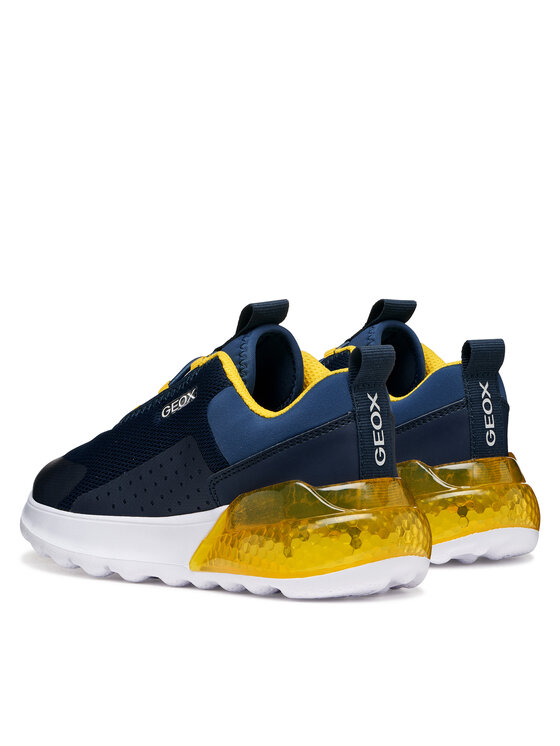 Geox Sneakersy Geox J Activart Illuminus J45LYA 0149J C0657 S Tmavomodrá
