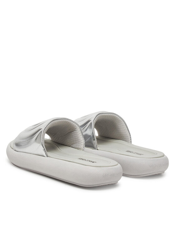 MICHAEL Michael Kors Чехли MICHAEL Michael Kors MK01421040 Сребрист