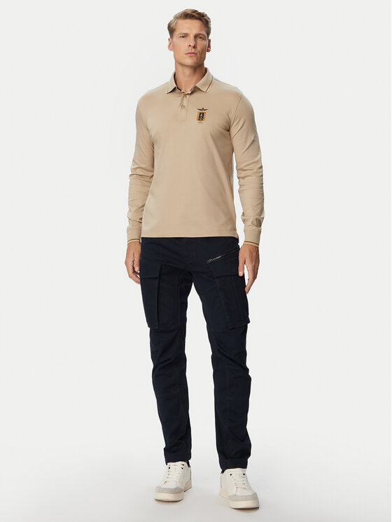 Aeronautica Militare Aeronautica Militare Polo 262PO1940UJ00663 Marrón Regular Fit