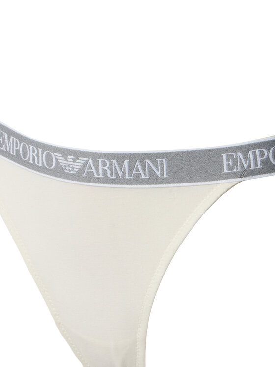 Emporio Armani Underwear Emporio Armani Underwear Conjunto de tangas EW000405 AF19026 M0082 Blanco