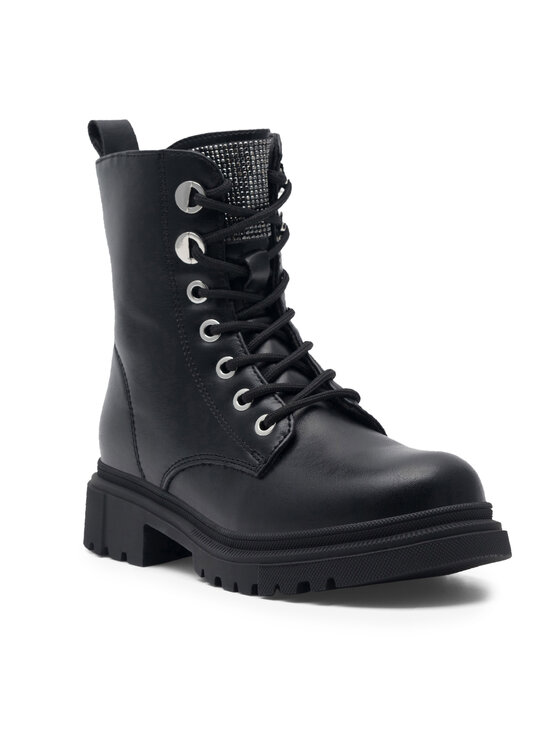 Nelli Blu Polokozačky Nelli Blu CS6171-01 Černá