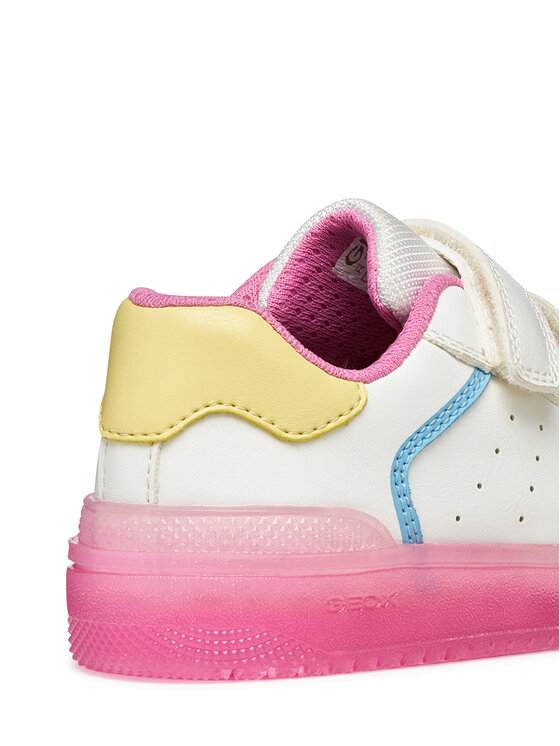 Geox Αθλητικά Geox J Washiba Girl J45HXB 0003W C1364 S Λευκό