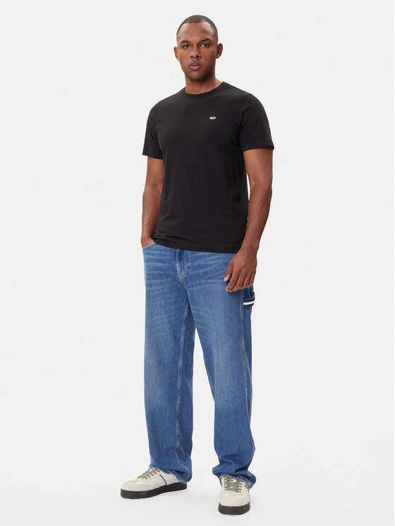 Tommy Jeans Tommy Jeans T-shirt Tjm Classic DM0DM09598 Nero Regular Fit
