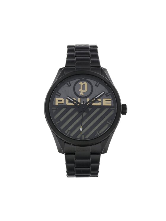 Police Zegarek Police Grille PEWJG2121406 Czarny