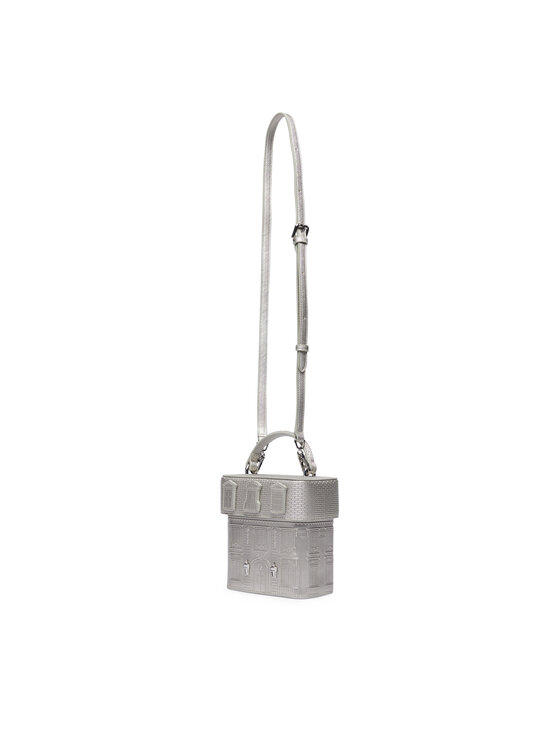 KARL LAGERFELD Kabelka KARL LAGERFELD B4W30113 Stříbrná