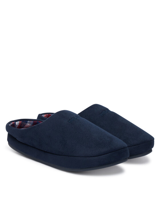 Tommy Hilfiger Пантофи Tommy Hilfiger M Check House FM0FM05615 Тъмносин