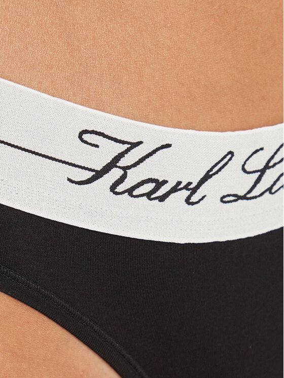 KARL LAGERFELD KARL LAGERFELD Braguitas clásicas A1W47094 Negro