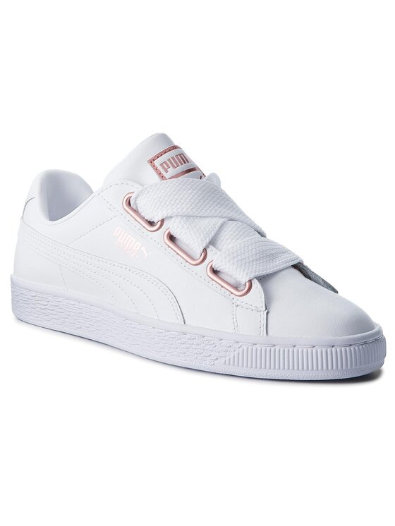 Puma Sportcipők Puma Basket Heart Leather 367817 01 Fehér