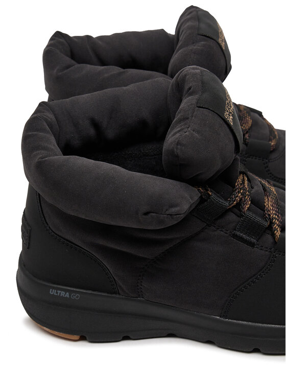 Skechers Puszābaki Skechers On-The-Go Glacial Ultra - Trend Up 144194/BLK Melns