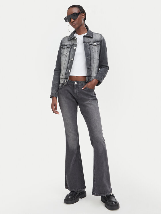 Juicy Couture Juicy Couture Cazadora vaquera JCDIJ126957 Gris Regular Fit