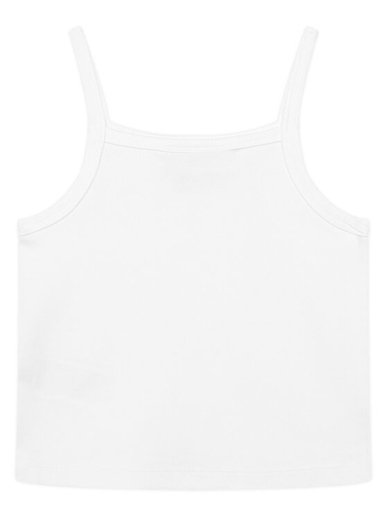 Calvin Klein Jeans Calvin Klein Jeans Top LVCKSJB12G Blanco Slim Fit
