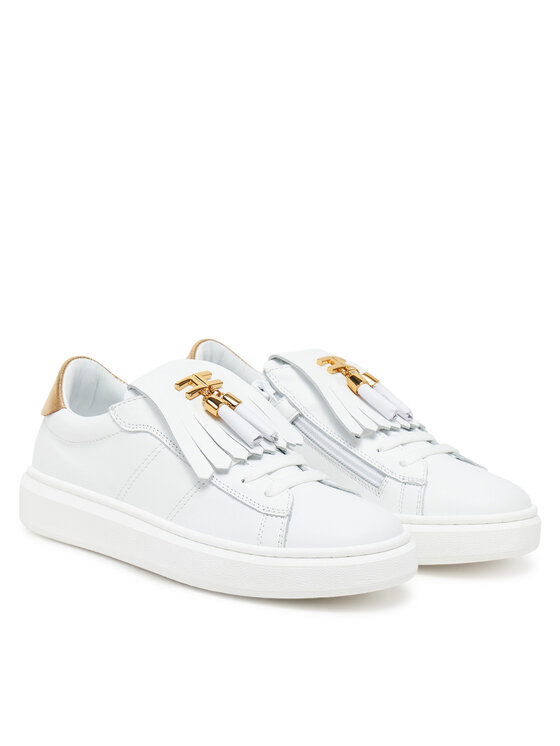 Elisabetta Franchi Sneakersy Elisabetta Franchi F4-A9E-0232 Bílá