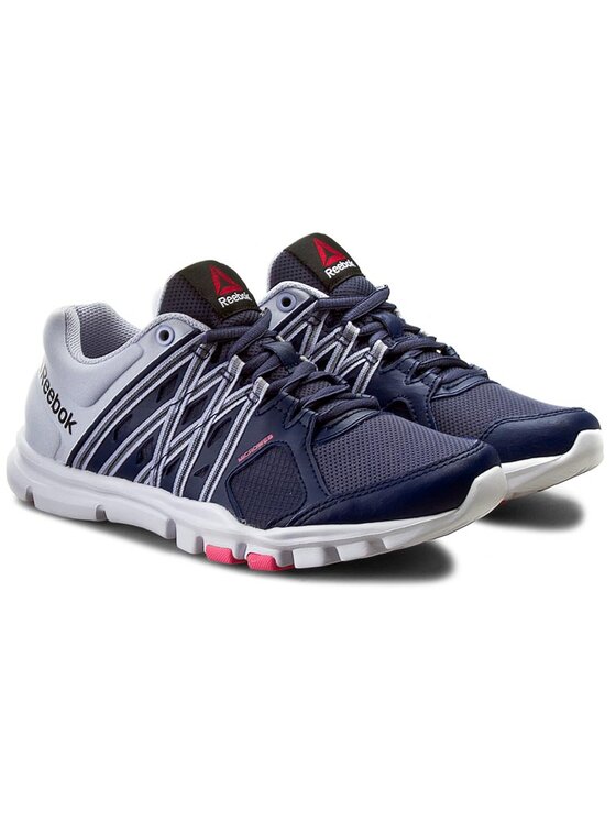 Reebok Topánky do posilňovne Reebok Yourflex Trainette 8.0 AR3227 Tmavomodrá