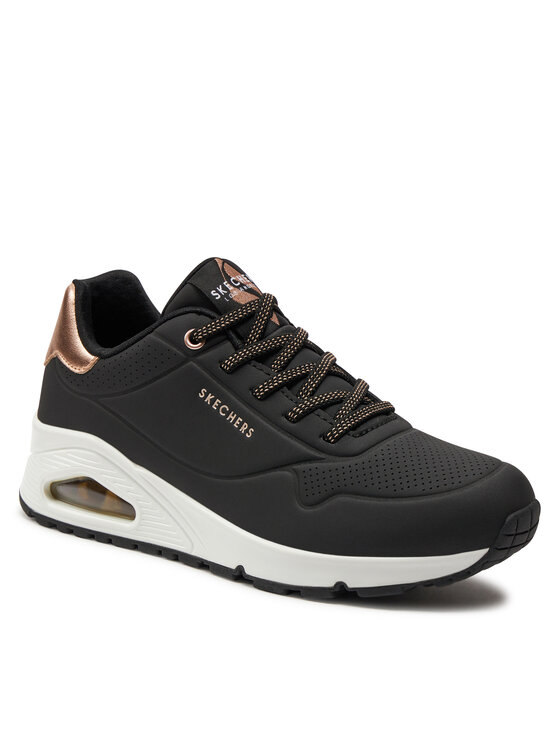 Skechers Снікерcи Skechers Uno Shimmer Away 155196/BLK Чорний