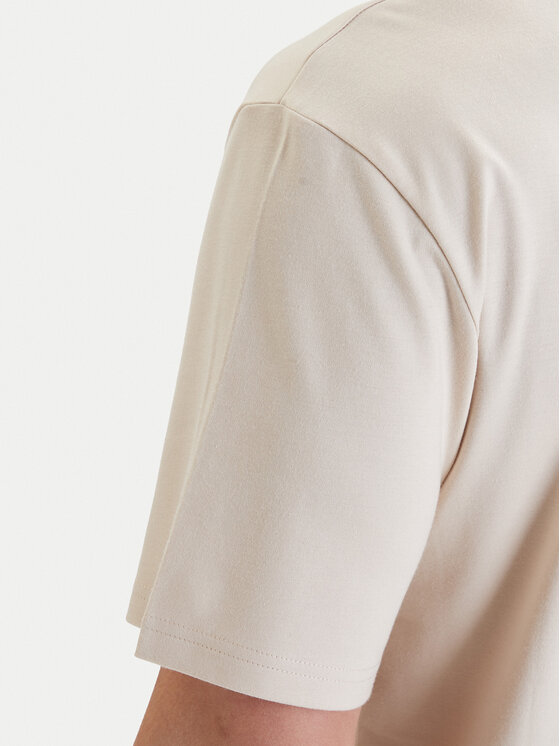 Beverly Hills Polo Club Beverly Hills Polo Club Camiseta W126-BHMTS-1020-39P Beis Regular Fit