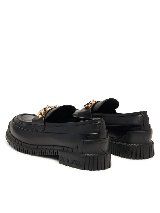 LOVE MOSCHINO Лофери LOVE MOSCHINO JA10023G1PIA0000 Чорний