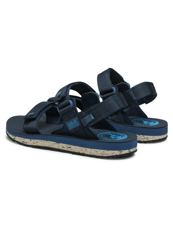 Jack Wolfskin Σανδάλια Jack Wolfskin Outfresh Deluxe Sandal M 4039431 Σκούρο μπλε