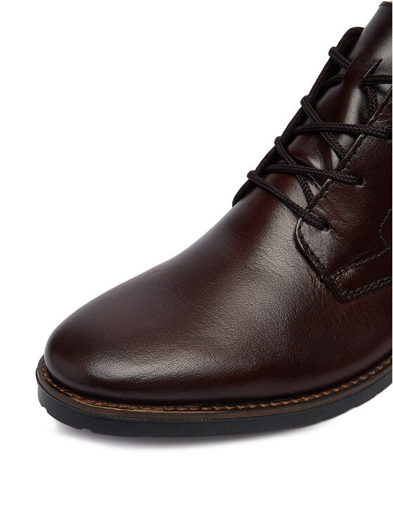 Rieker Kotníková obuv Rieker CEO-14616-25 Tmavě hnědá
