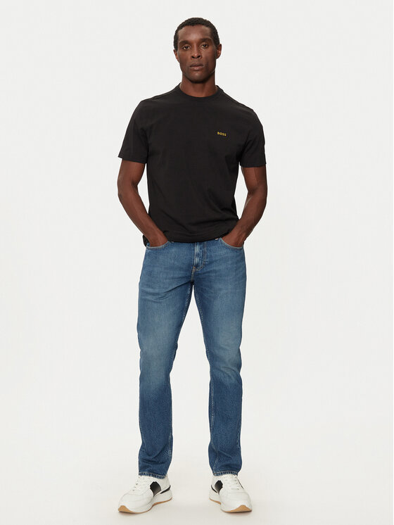 BOSS Boss Футболка 50506373 Чорний Regular Fit
