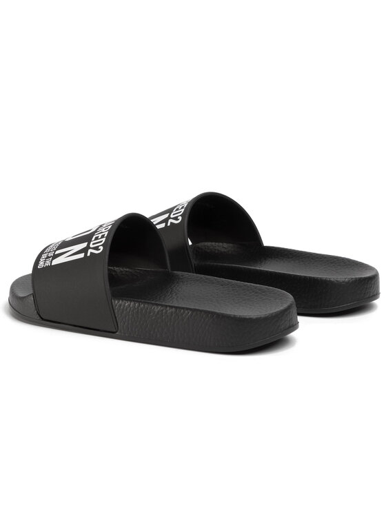 Dsquared2 Papucs Dsquared2 Slides FFW0006 17200001 2124 Fekete