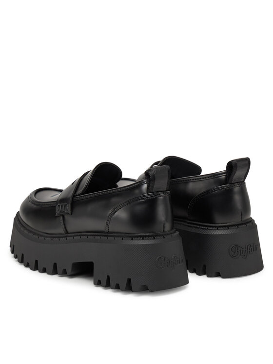 Buffalo Loafers Buffalo Aspen Loafer 1624079 Čierna